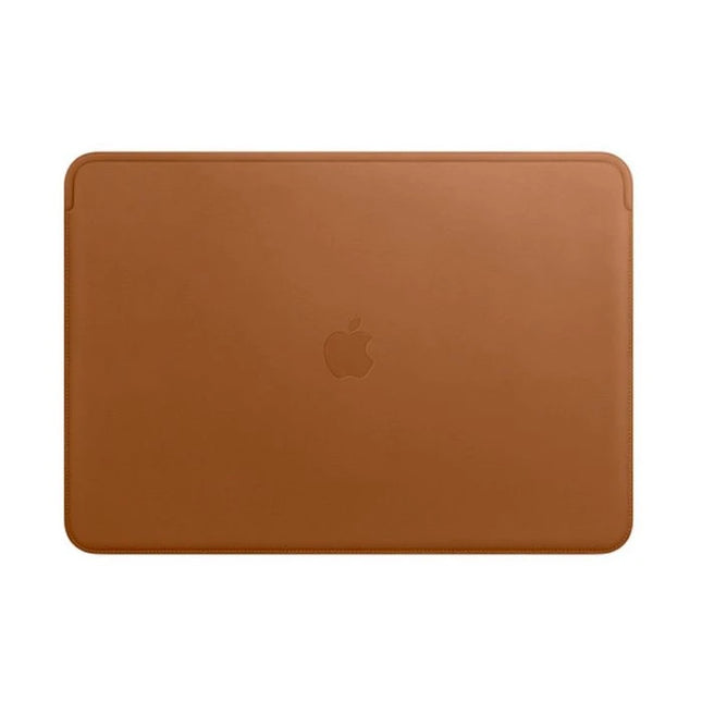 Housse en cuir pour Apple MacBook Pro 16 pouces – brun