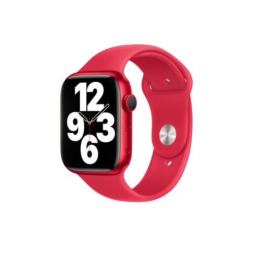 Élégant & Soutenant : Bracelet Sport Apple Watch 45mm en (PRODUCT)RED