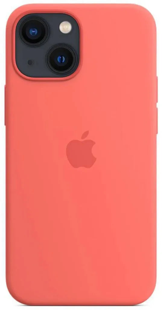 Coque en silicone Apple iPhone 13 mini avec MagSafe – Pink Pomelo – Rose