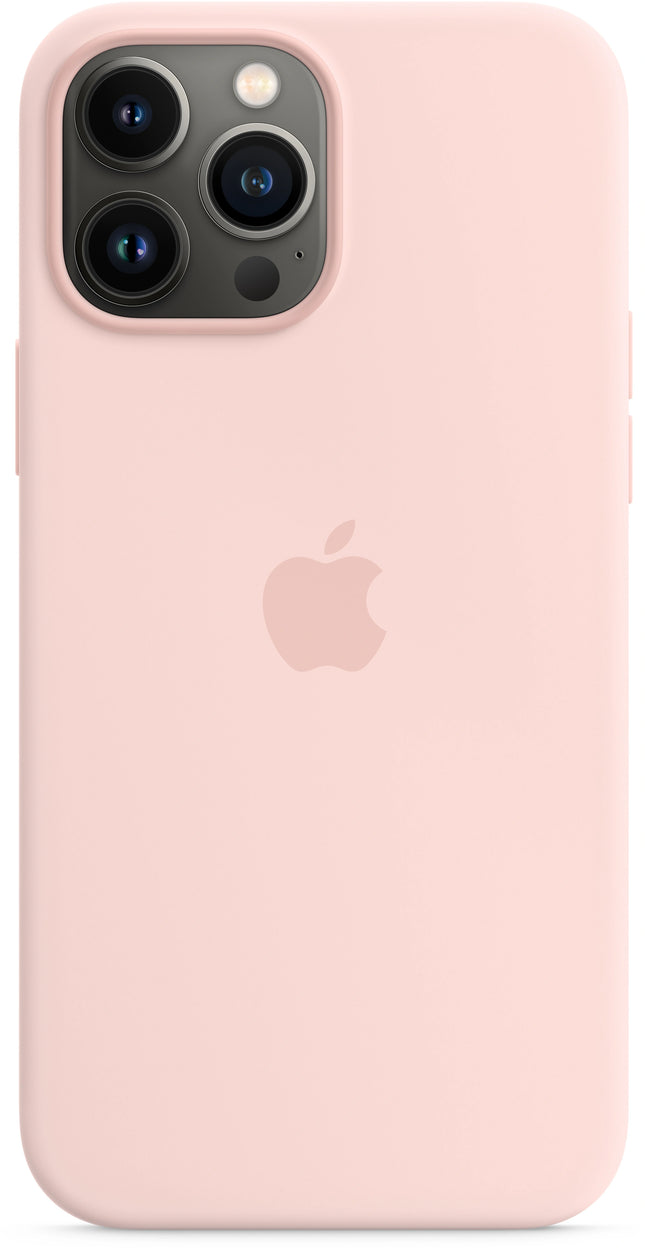 Coque en silicone Apple iPhone 13 Pro Max avec MagSafe – Rose