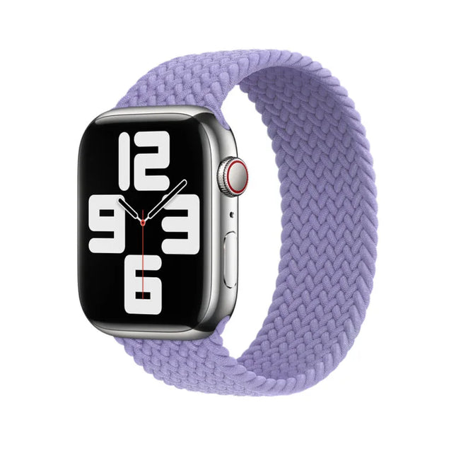 Bracelet Solo Tressé Apple pour Apple Watch |  Violet / Lilas