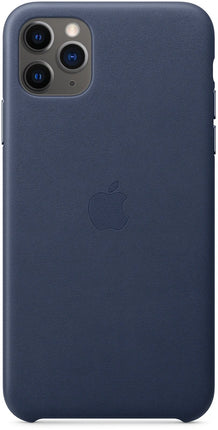 Apple iPhone 11 Pro Max Étui en cuir – bleu foncé