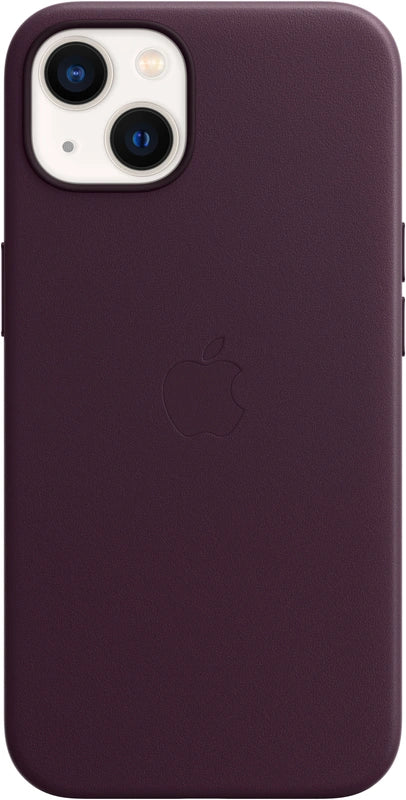 Apple iPhone 13 Étui en cuir avec MagSafe – Violet foncé