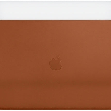 Housse en cuir pour Apple MacBook Air et MacBook Pro 13 pouces – Brun selle