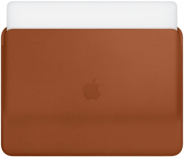 Housse en cuir pour Apple MacBook Air et MacBook Pro 13 pouces – Brun selle