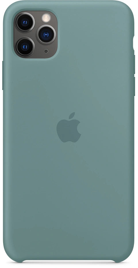 Coque en silicone Apple iPhone 11 Pro Max – Vert Cactus