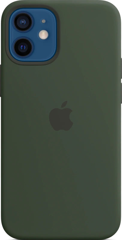 Coque en silicone Apple iPhone 12 mini - Vert
