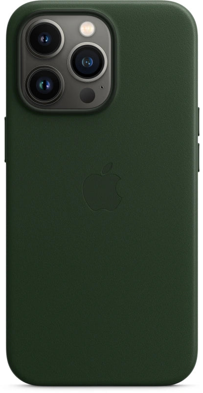 Coque en cuir Apple iPhone 13 Pro avec MagSafe – Vert