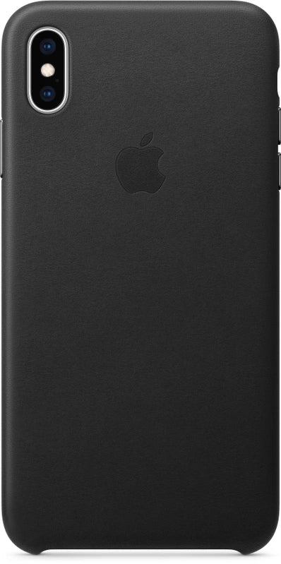 Étui en cuir Apple pour iPhone Xs Max – Noir