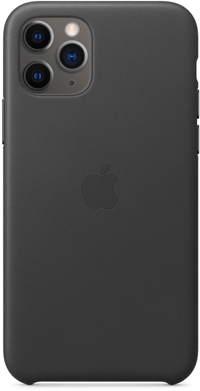 Apple iPhone 11 pro étui en cuir - noir