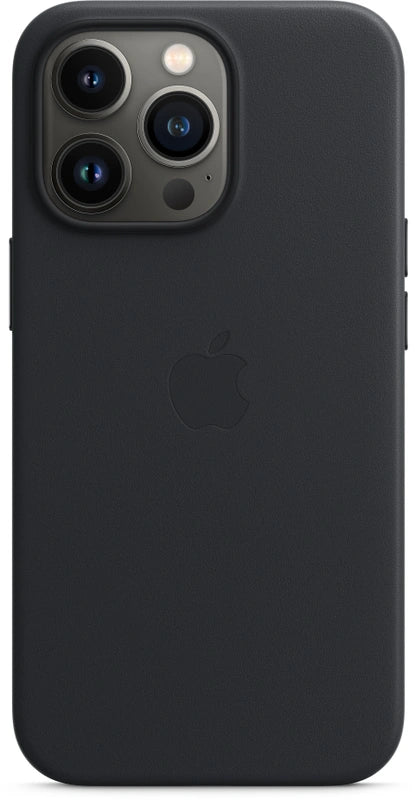 Apple iPhone 13 pro étui en cuir midnight - (noir)
