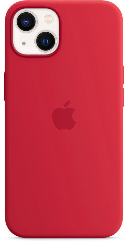 Coque en silicone Apple iPhone 13 avec MagSafe – (PRODUCT)RED