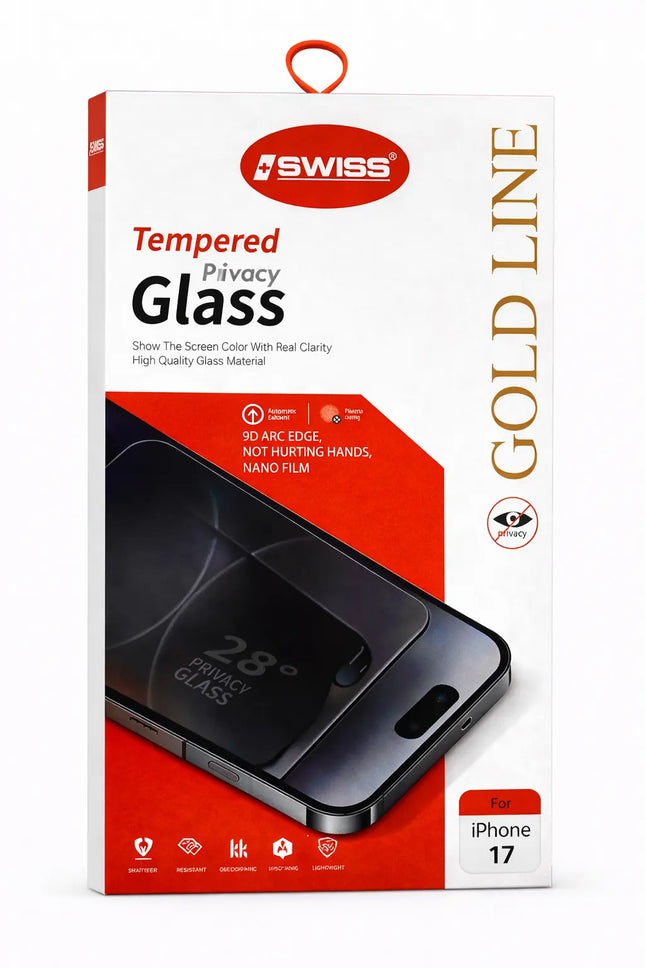 Verre de protection confidentialité iPhone 17