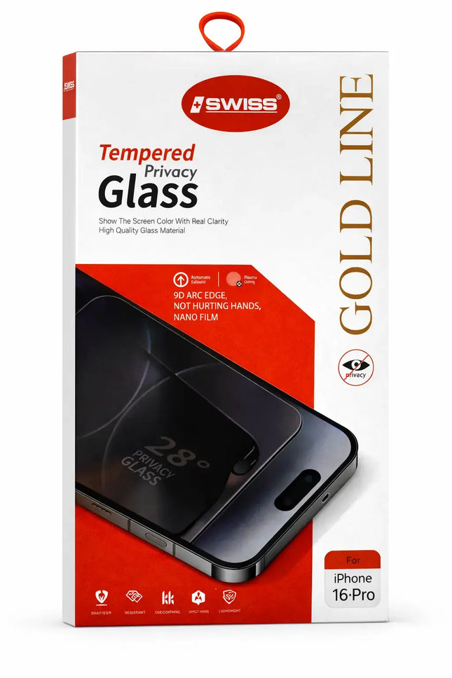 Verre de protection confidentialité iPhone 17 Pro