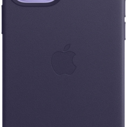 Coque en cuir Apple iPhone 12/12 pro - violet profond (Paars)