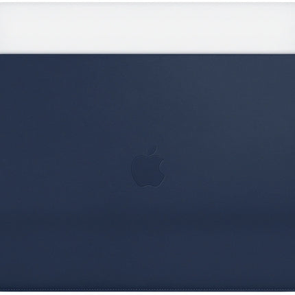 Housse en cuir pour Apple MacBook Air et MacBook Pro 13 pouces - Bleu minuit