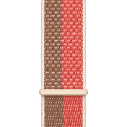 Bracelet sport Apple Watch avec velcro | rose | beige