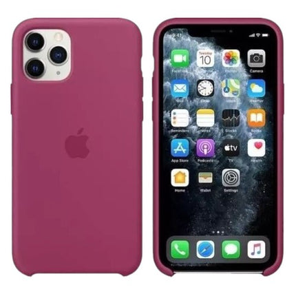 Apple siliconenhoesje voor iPhone 11 Pro in Pomegranate