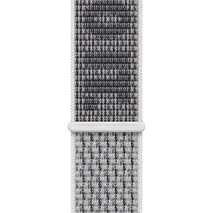 Apple Nike Sport Loop pour Apple Watch 41 mm – Summit Blanc/Noir