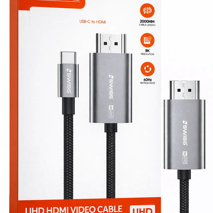 Câble USB-C vers HDMI – 2 mètres