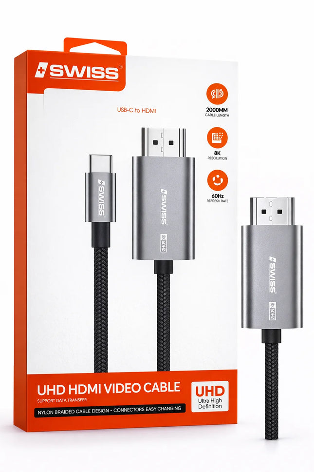 Câble USB-C vers HDMI – 2 mètres
